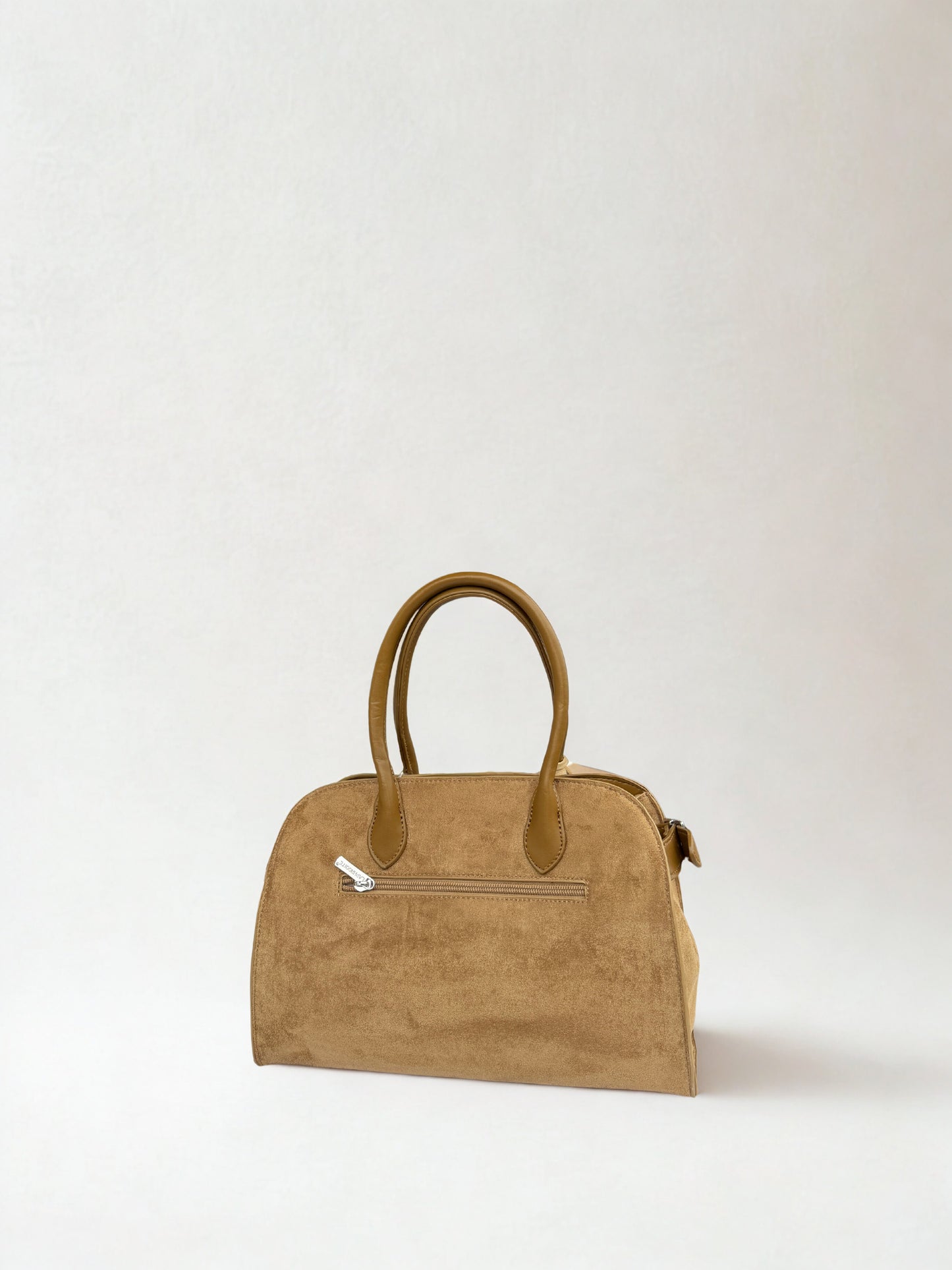 Veloursleder Handtasche