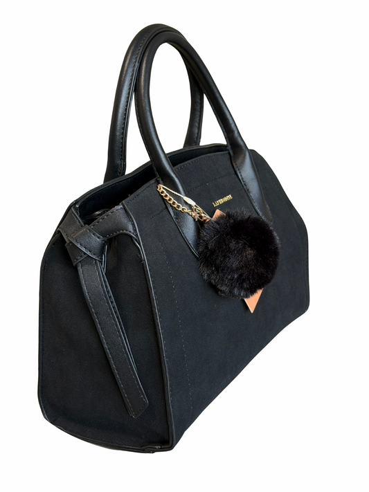 Damen Handtasche in Wildleder-Optik – Elegant, Geräumig & Vielseitig