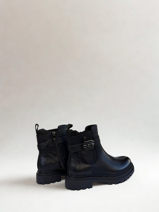 Ankle-Boots in Schwarz