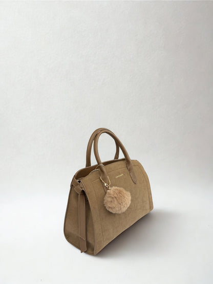Wildleder Handtasche