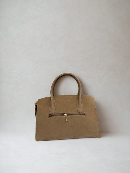 Wildleder Handtasche